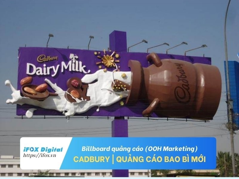 Billboard quảng cáo Cadbury 3D Karachi
