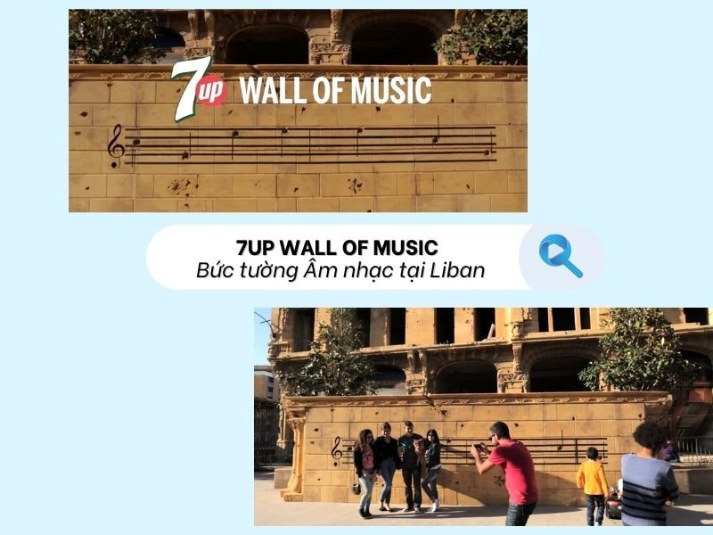 Chiến dịch 7up Wall of Music tại Liban