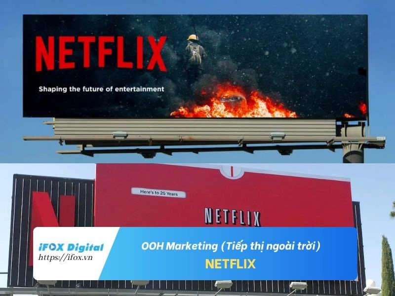 Quảng cáo ngoài trời của Netflix