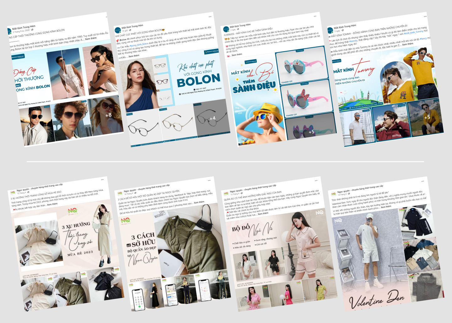 showcase mkt ngành thời trang