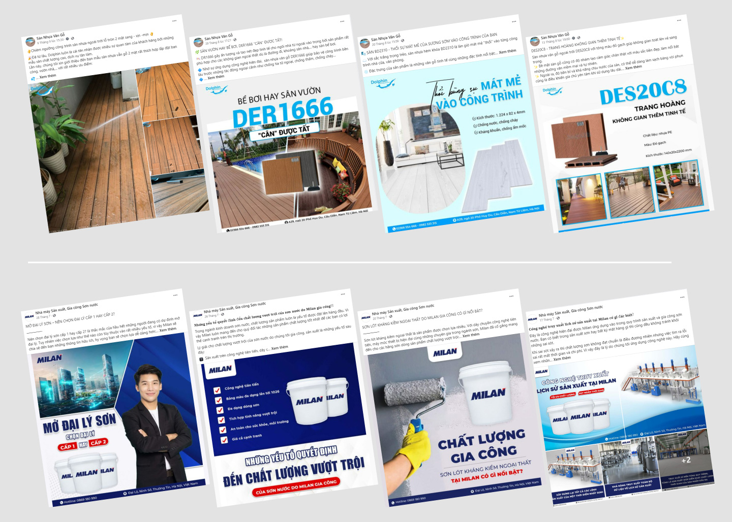 showcase ngành sản xuất