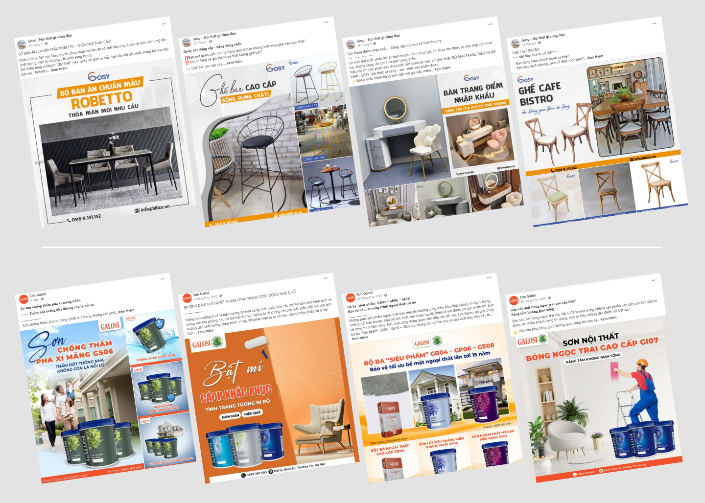 showcase ngành sản xuất