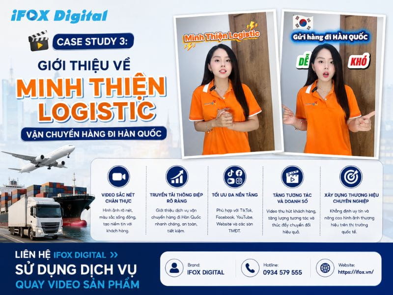 Dịch vụ quay video sản phẩm