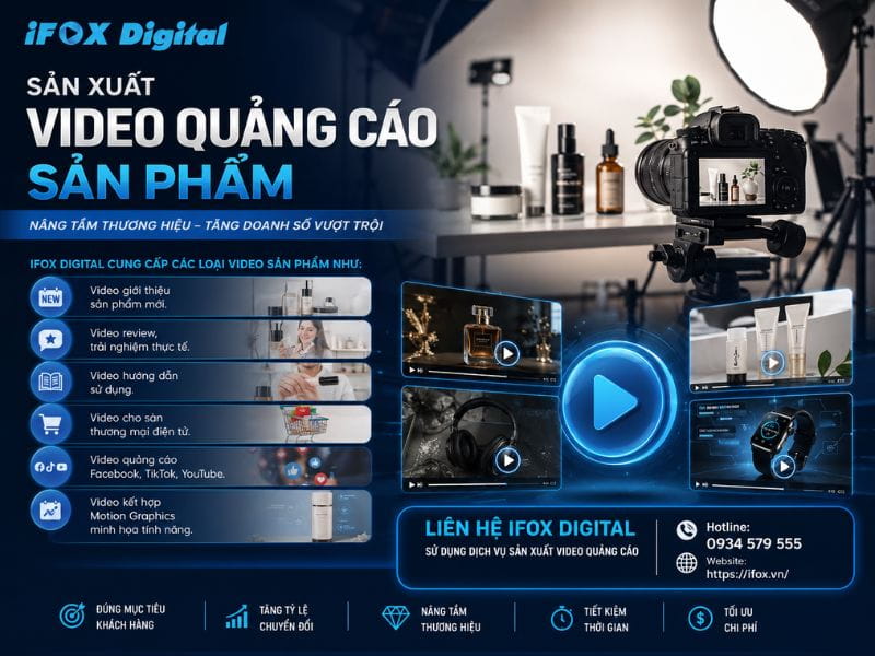sản xuất video quảng cáo