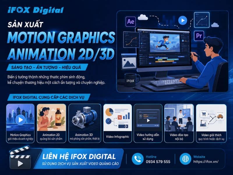 sản xuất video quảng cáo