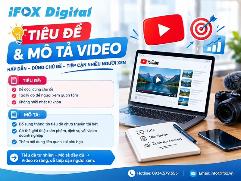 Nhập tiêu đề và mô tả