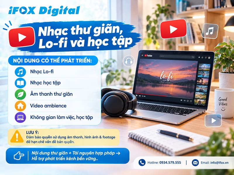 Nhạc thư giãn, Lo-fi và học tập