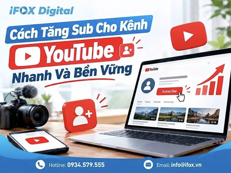 Cách Tăng Sub Cho Kênh YouTube Nhanh Và Bền Vững