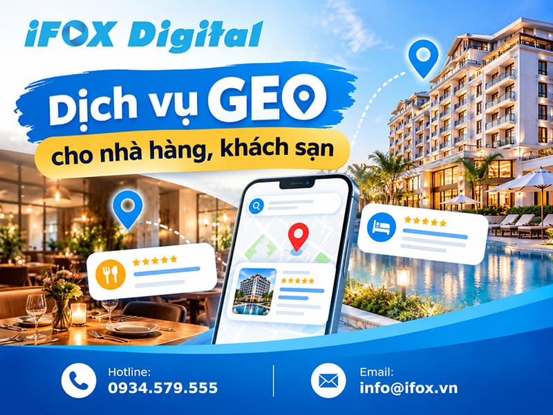 Dịch vụ GEO cho nhà hàng, khách sạn hiệu quả