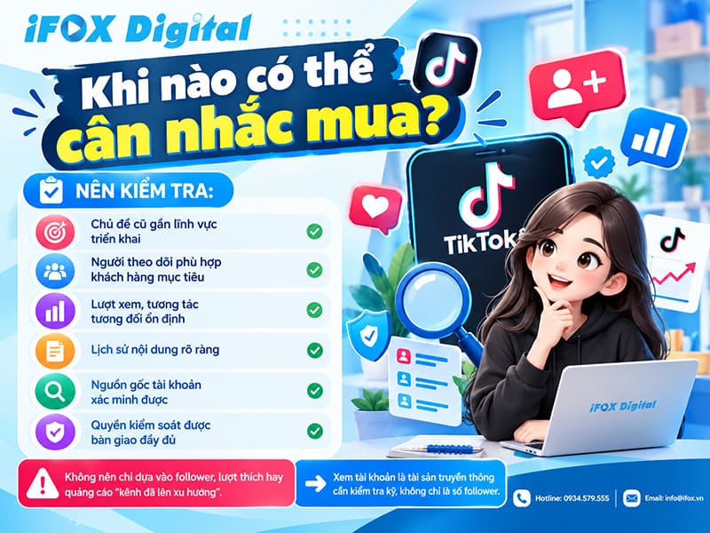Khi nào có thể cân nhắc mua?