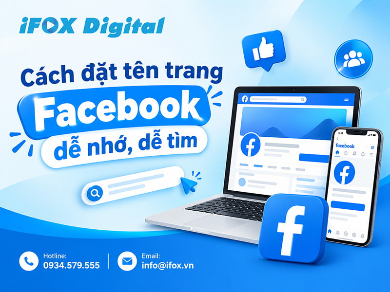 Cách đặt tên trang Facebook dễ nhớ, dễ tìm