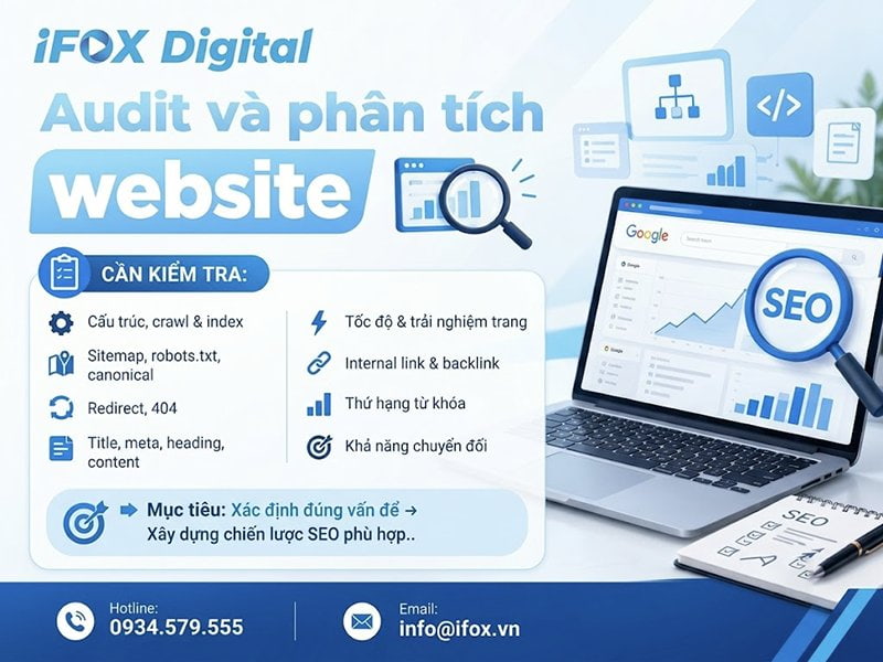 Audit và phân tích website
