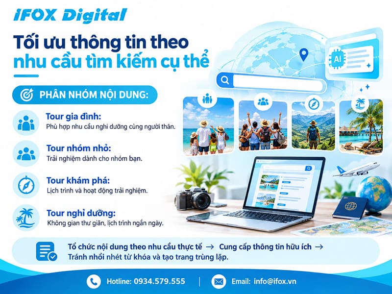 Tối ưu thông tin theo nhu cầu tìm kiếm cụ thể