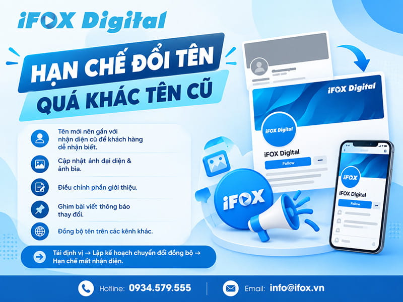 Hạn chế đổi tên quá khác tên cũ