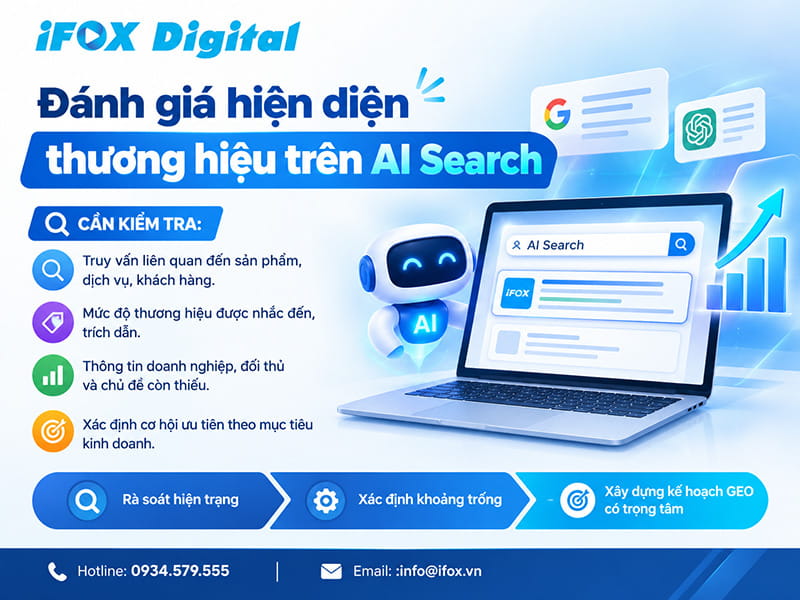 Đánh giá hiện diện thương hiệu trên AI Search