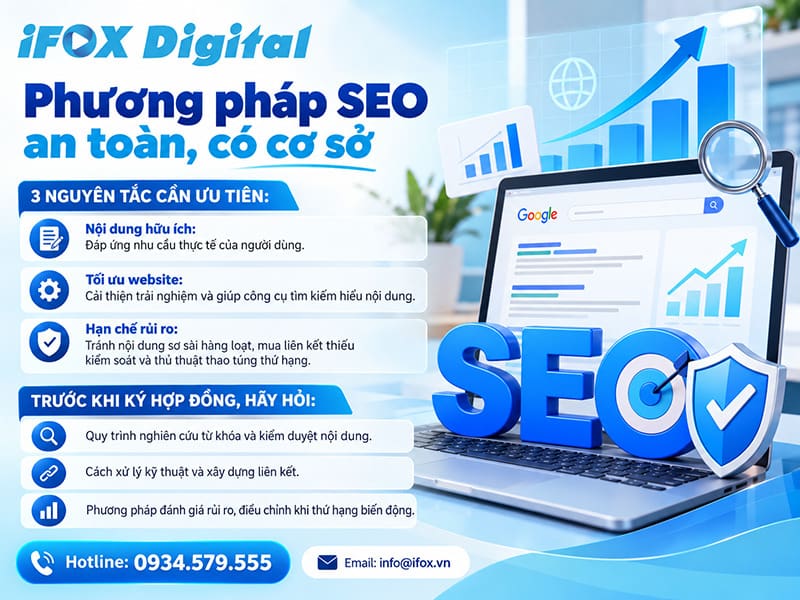 Phương pháp SEO an toàn, có cơ sở