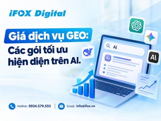 Giá dịch vụ GEO: Các gói tối ưu hiện diện trên AI