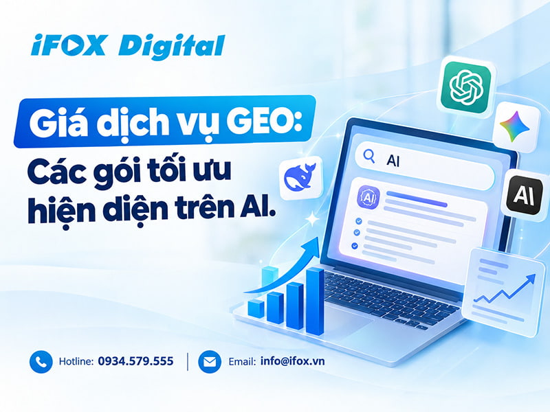 Giá dịch vụ GEO: Các gói tối ưu hiện diện trên AI