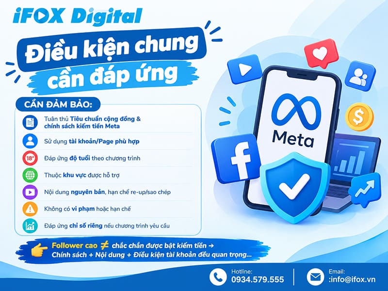 Điều kiện chung cần đáp ứng