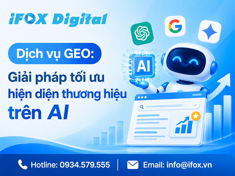 Dịch vụ GEO: Giải pháp tối ưu hiện diện thương hiệu trên AI