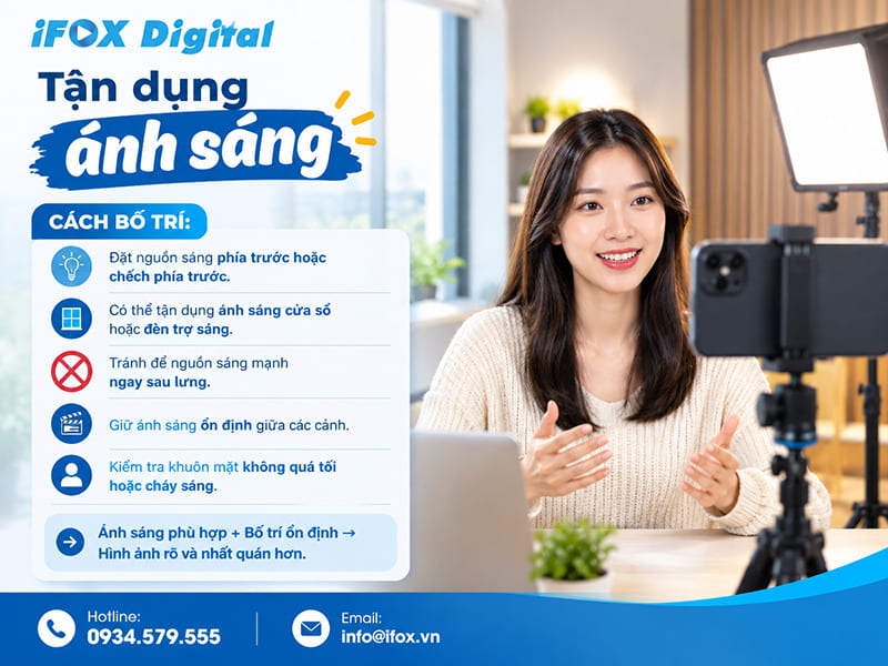Tận dụng ánh sáng